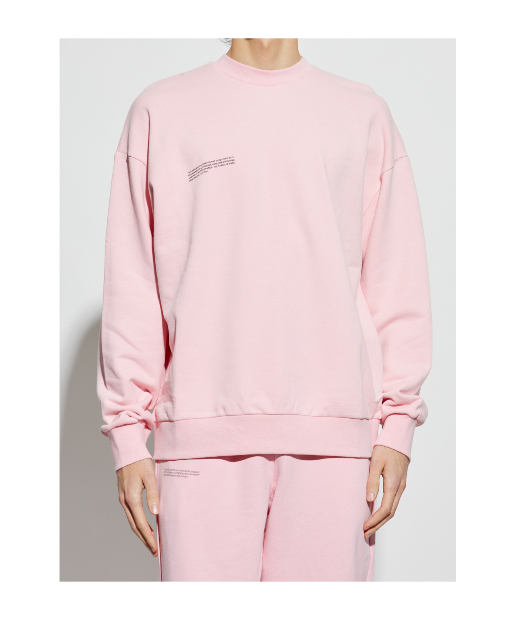 Pangaia Organic Cotton Sweatshirt In Pink