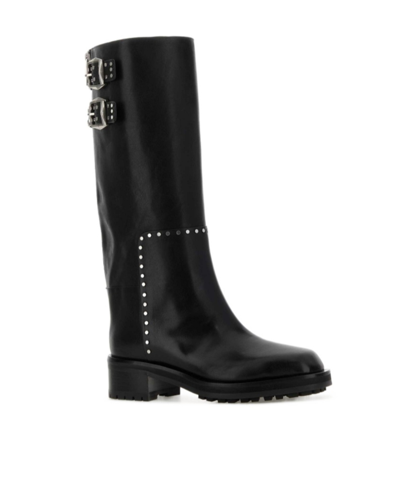 Jimmy Choo Buckle-decorated Knee-high Boots In Multi