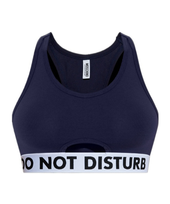 Moschino Logo-print Stretch Bra