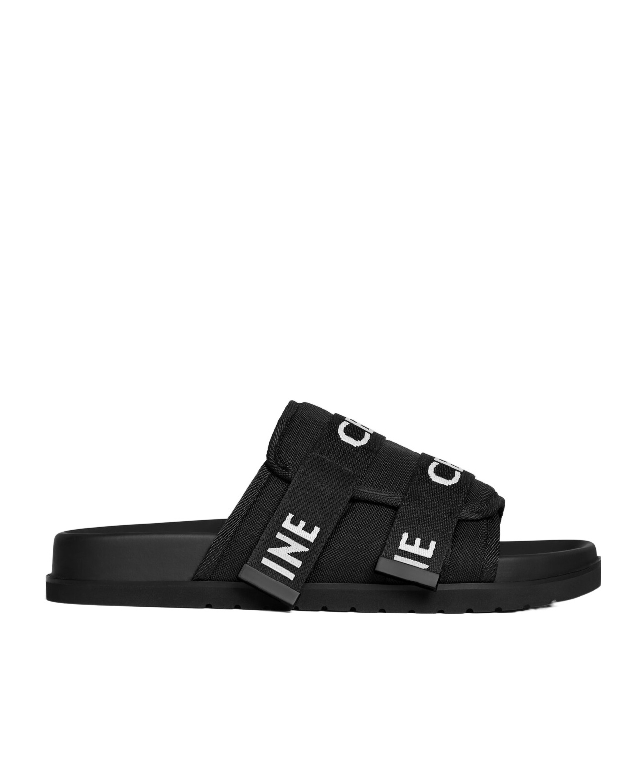 Celine Men Pitea Strappy Sandals In Black