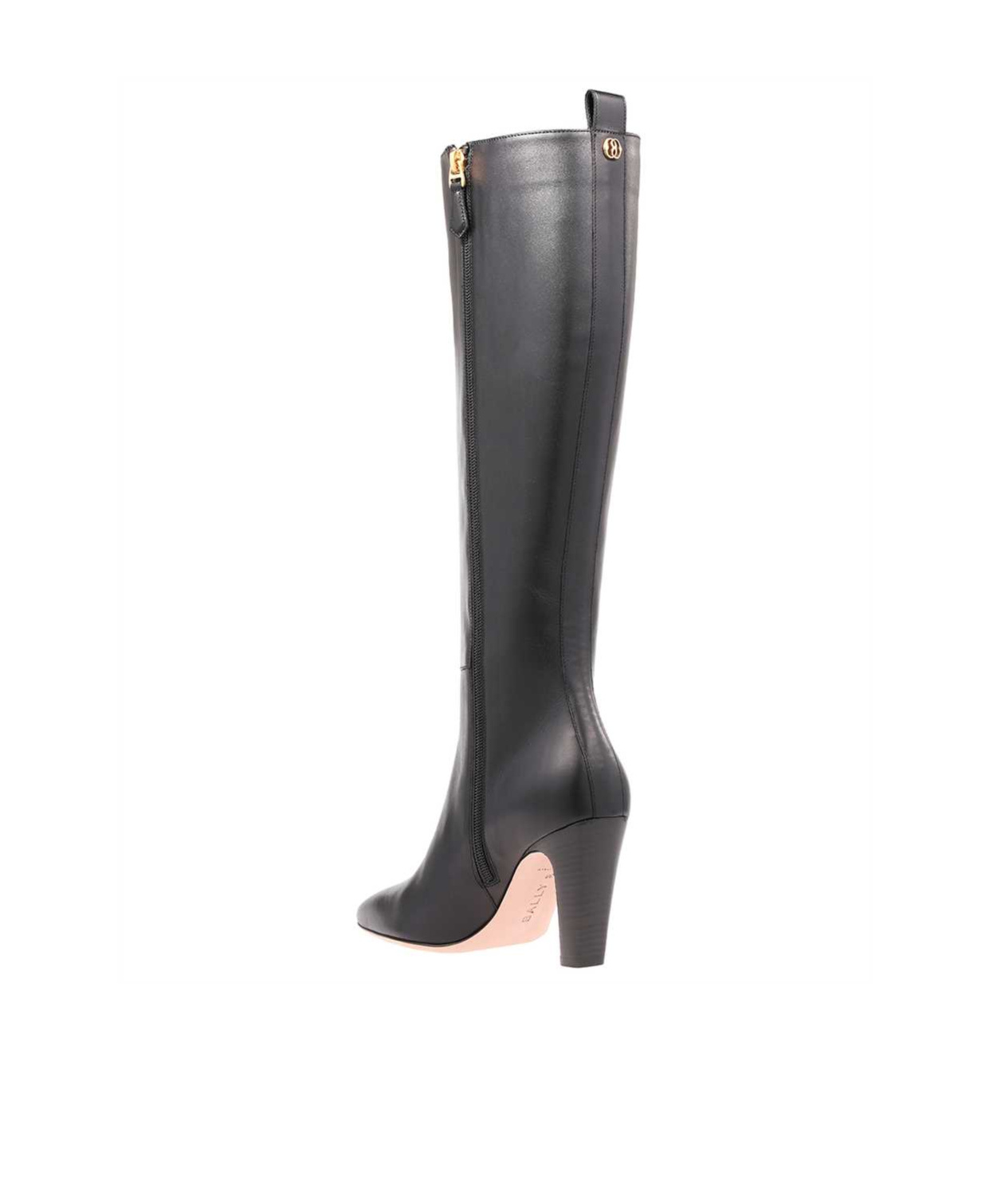 Bally Logo Boots In Black