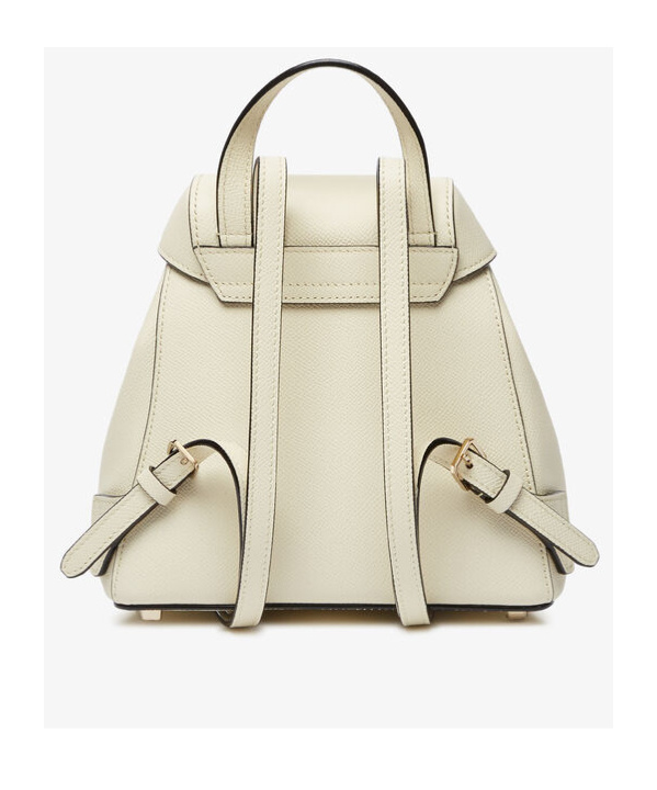 Valextra Iside Mini Backpack In Pergamena White