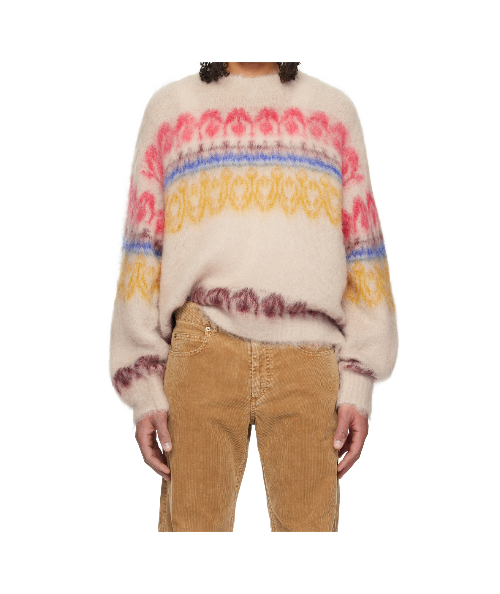 Isabel Marant Dully Sweater In Nude