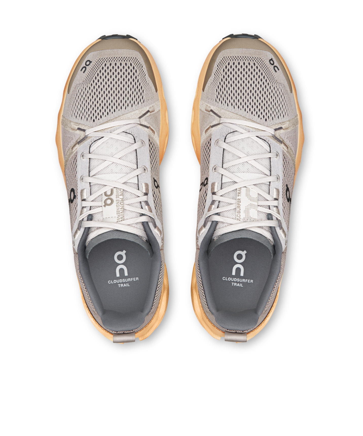 On Running Cloudsurfer Trail Shoes In Gray