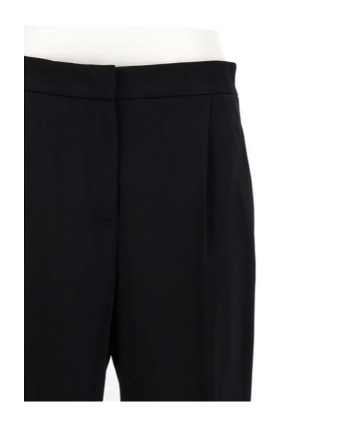 Alberta Ferretti Pleat Tailored Trousers In Black