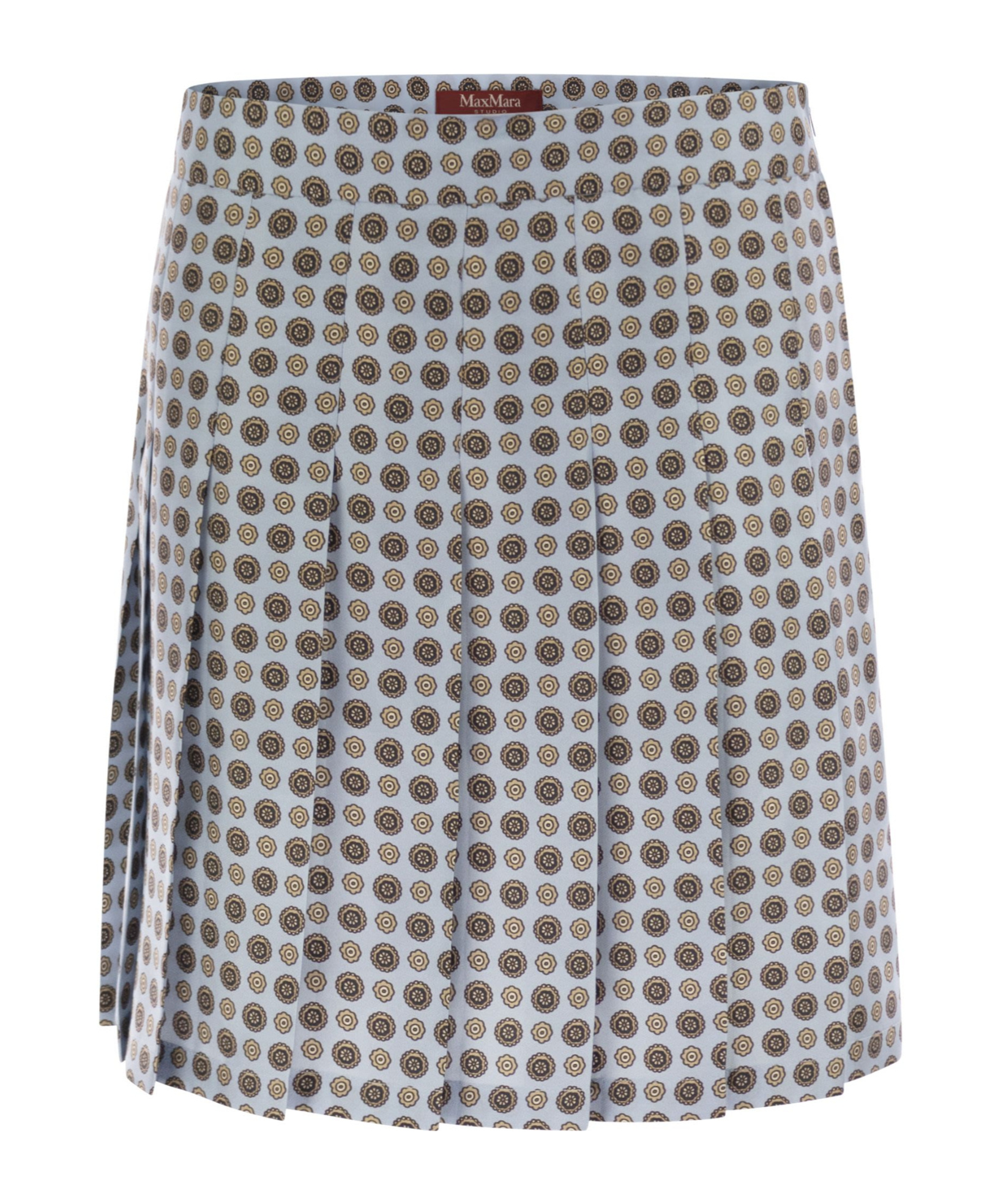 Max Mara Studio Madison Pleated Skirt In Multi