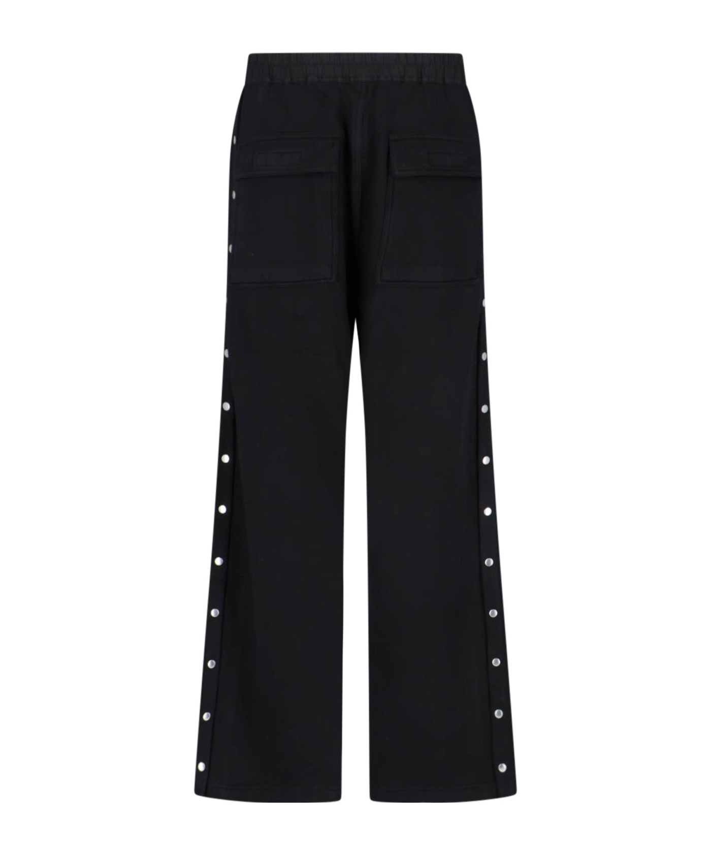 Rick Owens Drkshdw Elastic Waist Casual Pants In Black