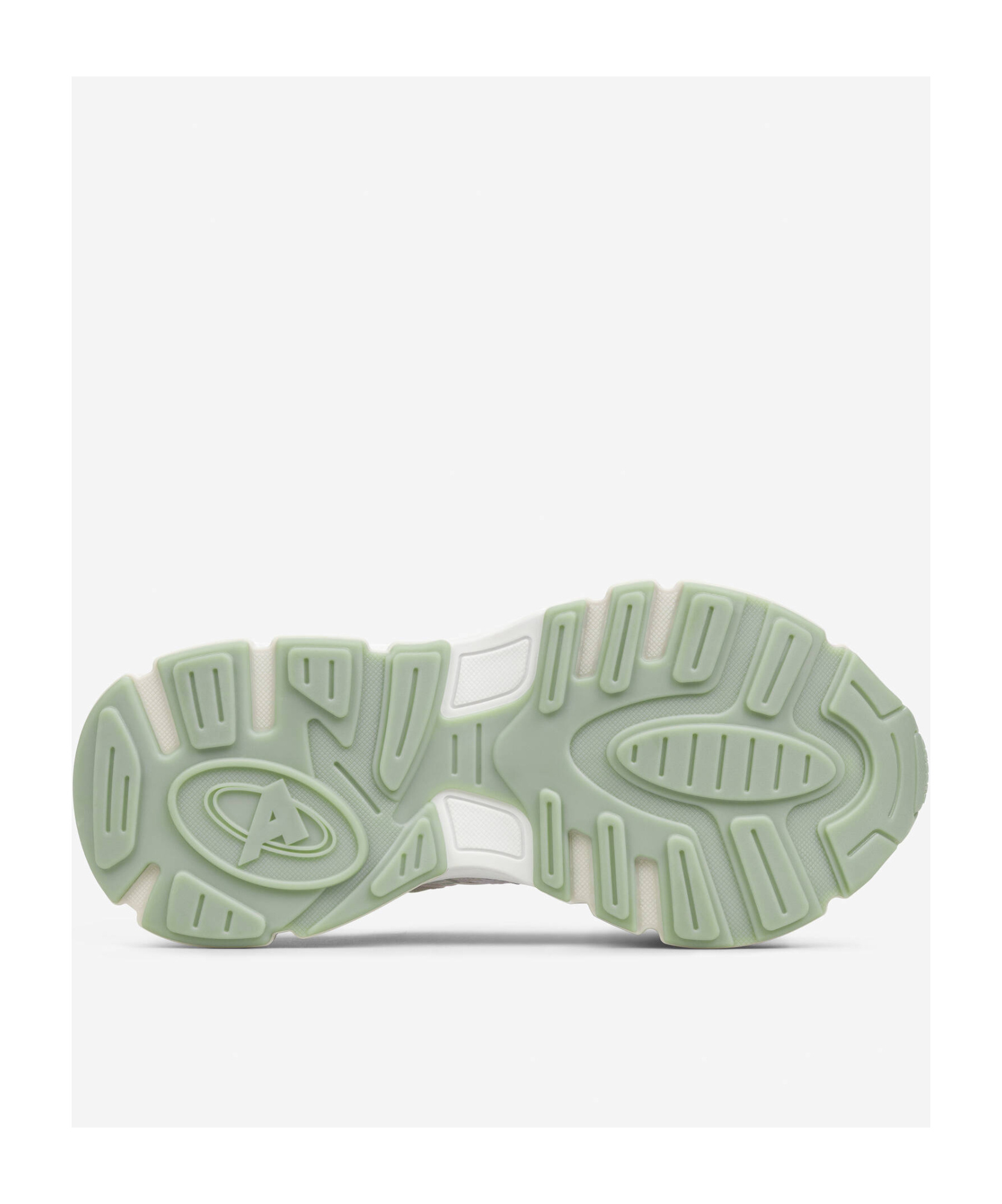 Axel Arigato White & Green Sphere Runner Sneakers In White