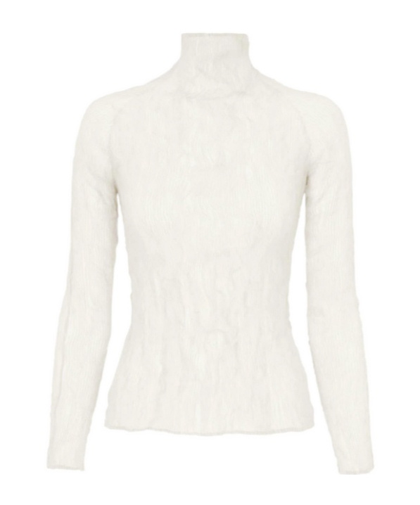Issey Miyake Chiffon Twist Bk/wt-56