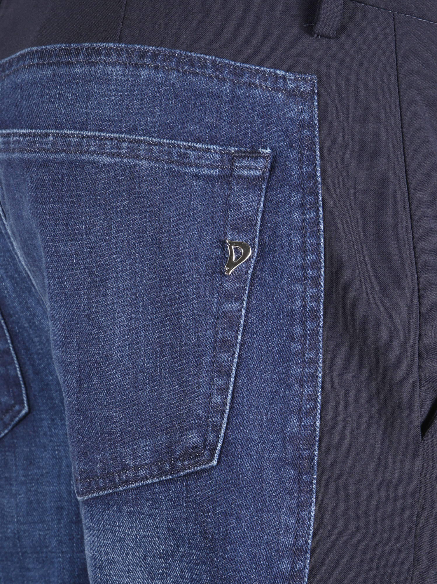 Dondup Belt-loop Jeans In Blue