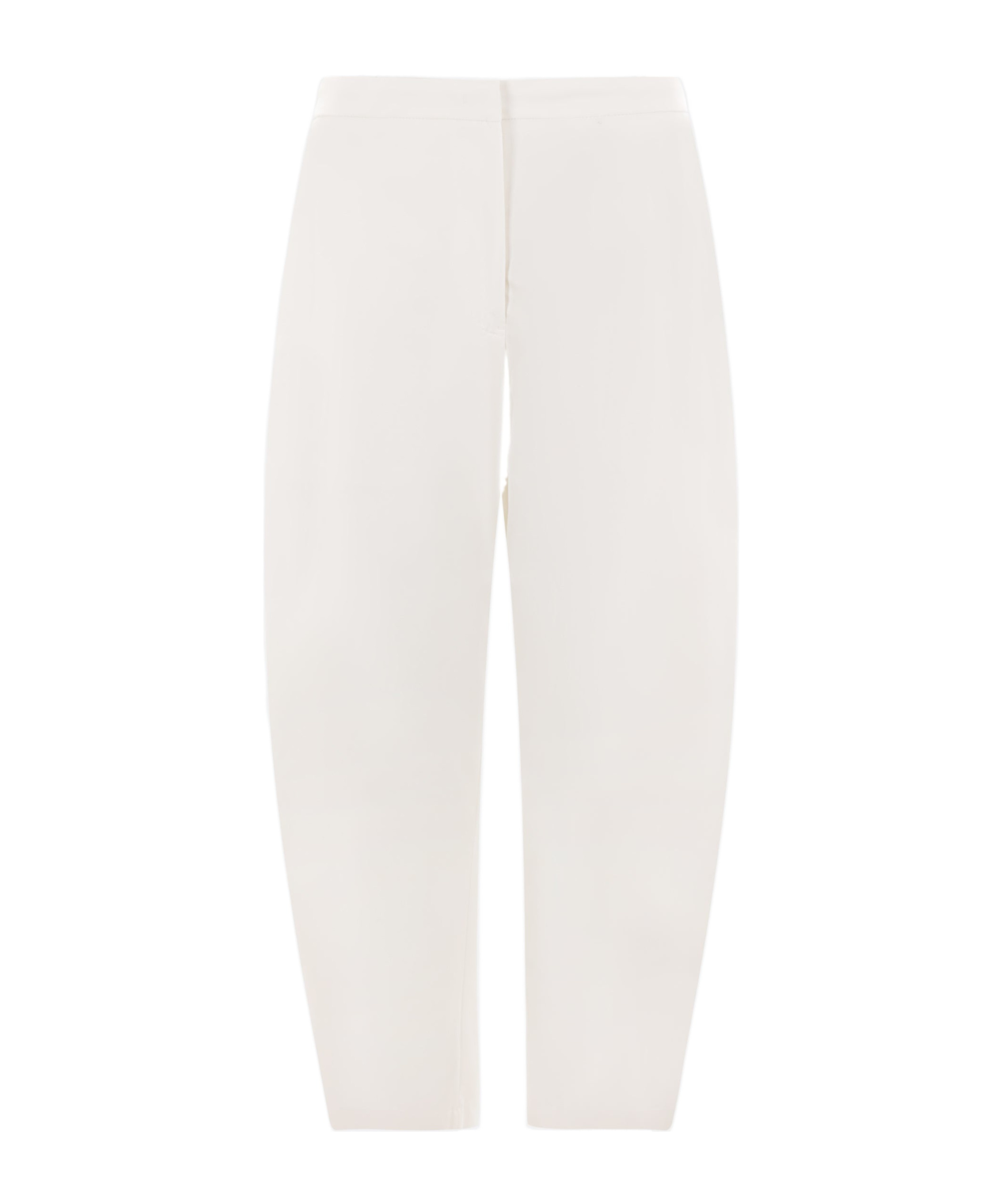 Jil Sander Elastic Waistband Casual Pants In White