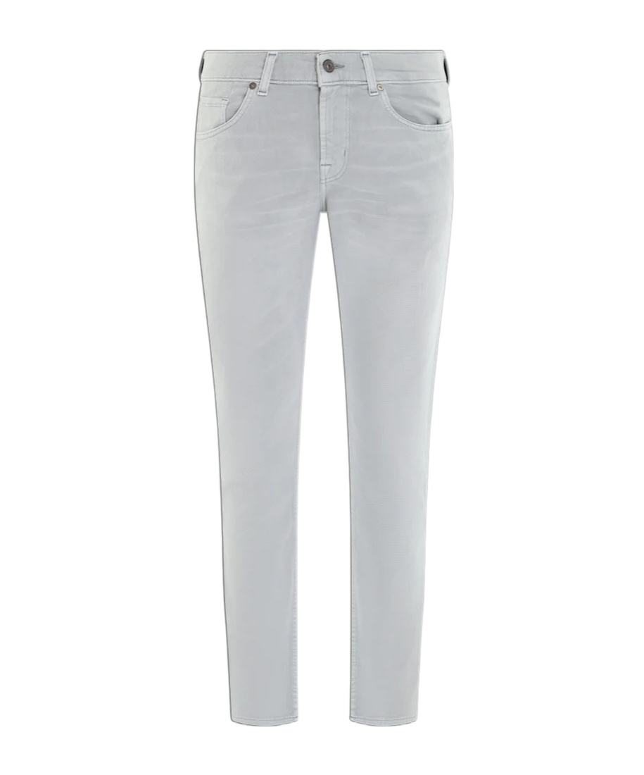 7 For All Mankind Heren Slimmy Left Hand Aero In Gray