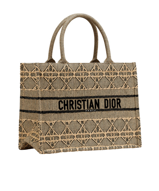 Dior Medium Book Tote In Green