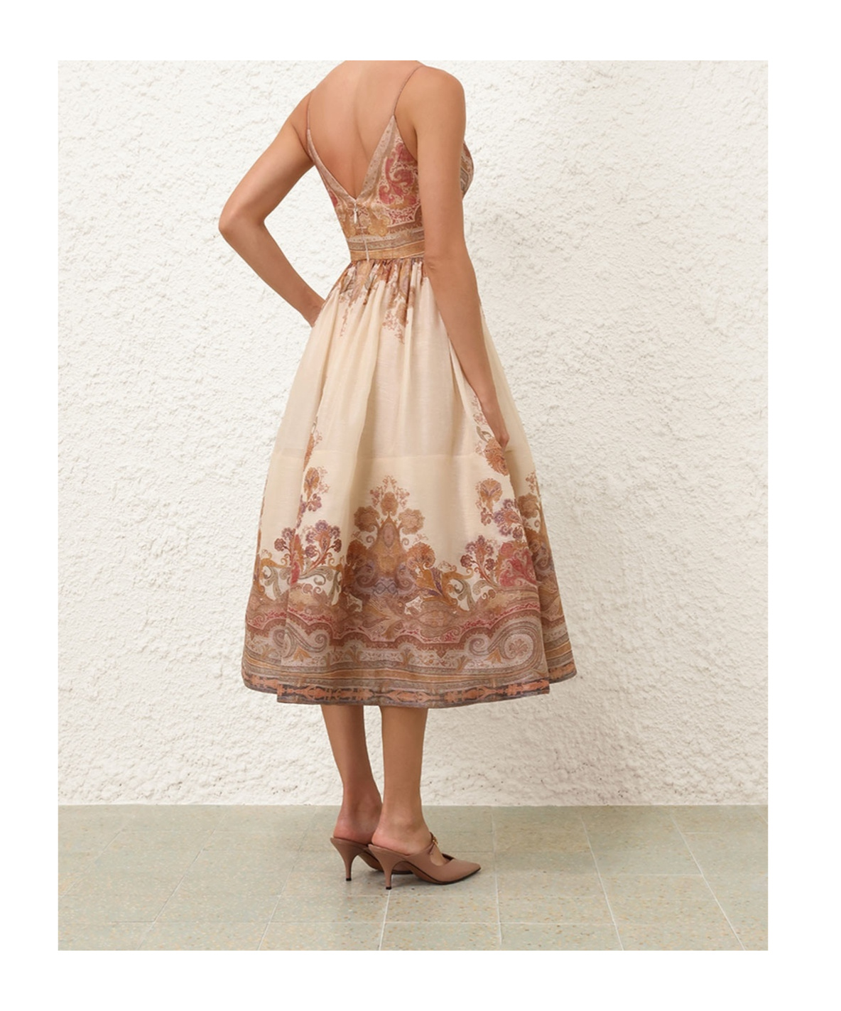 Zimmermann Dresses In Nude