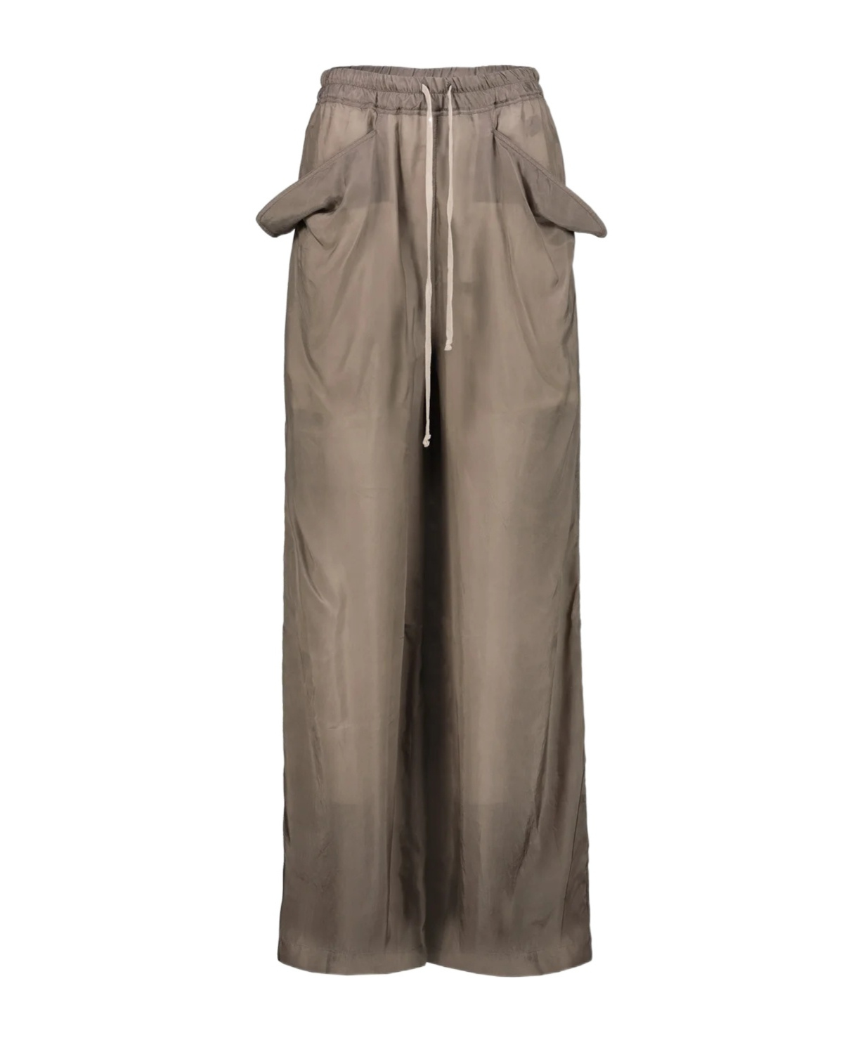 Rick Owens Lido Drawstring Wide-leg Trousers In Multicolor