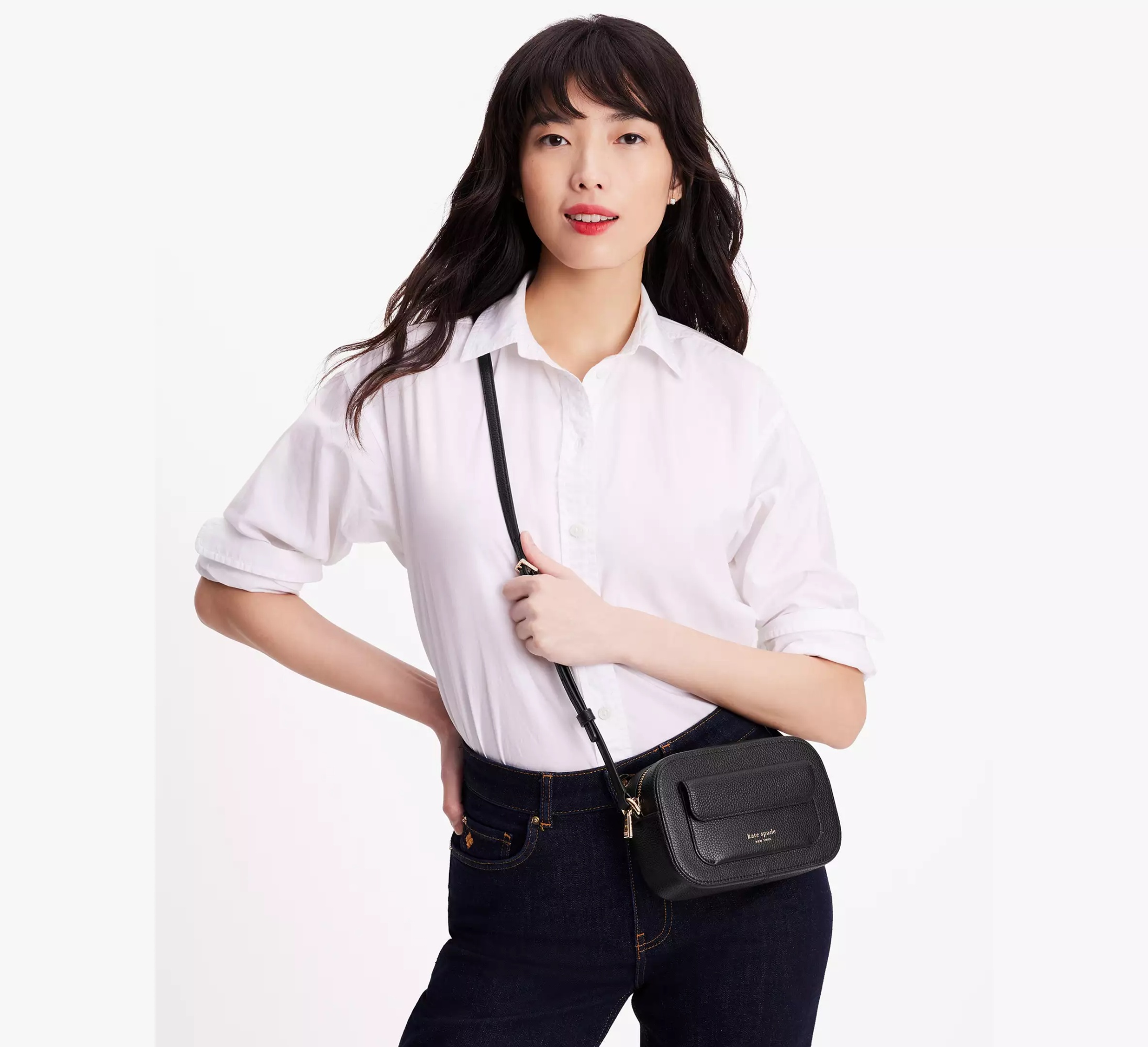 KATE SPADE LOGO SHOULDER BAG