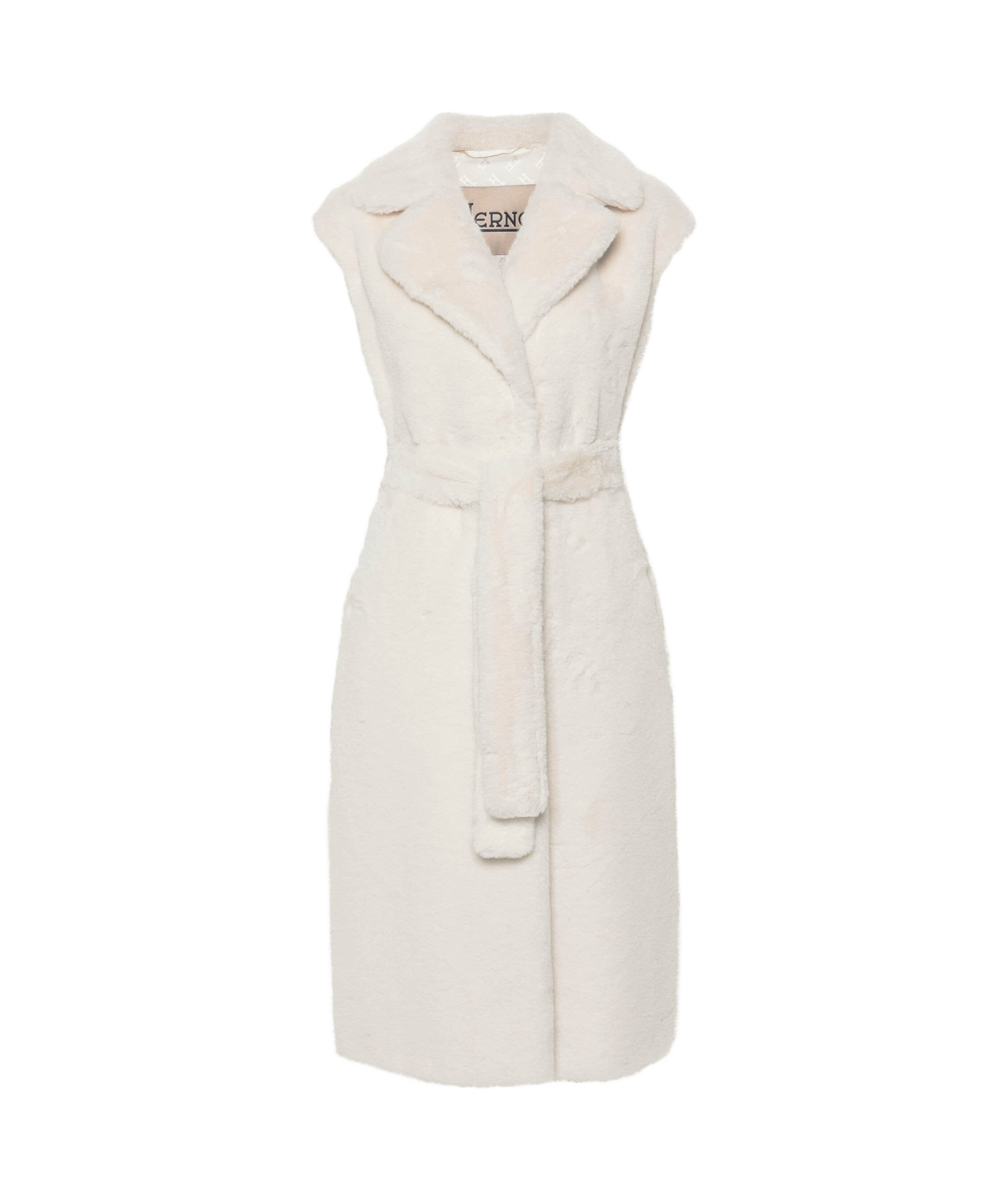 Herno Logo Vest In White
