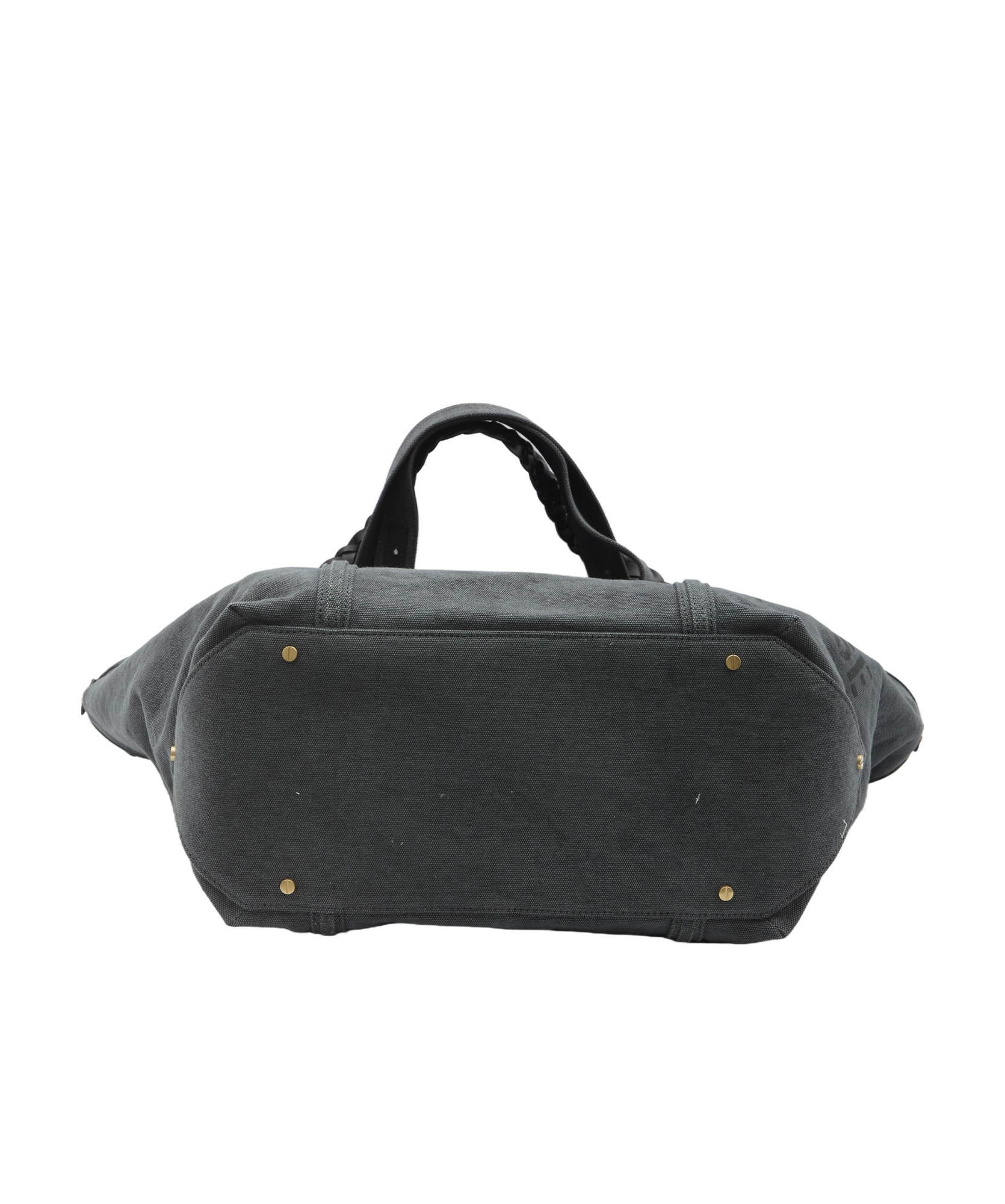 Golden Goose Letter Detail Tote Bag In Black