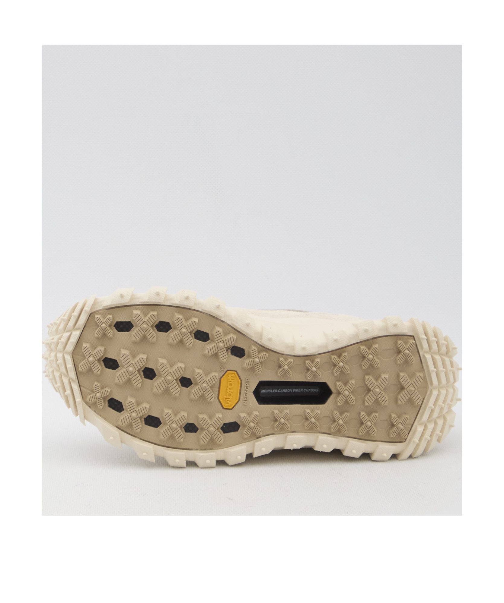 MONCLER TRAILGRIP SUEDE LEATHER TRAINERS
