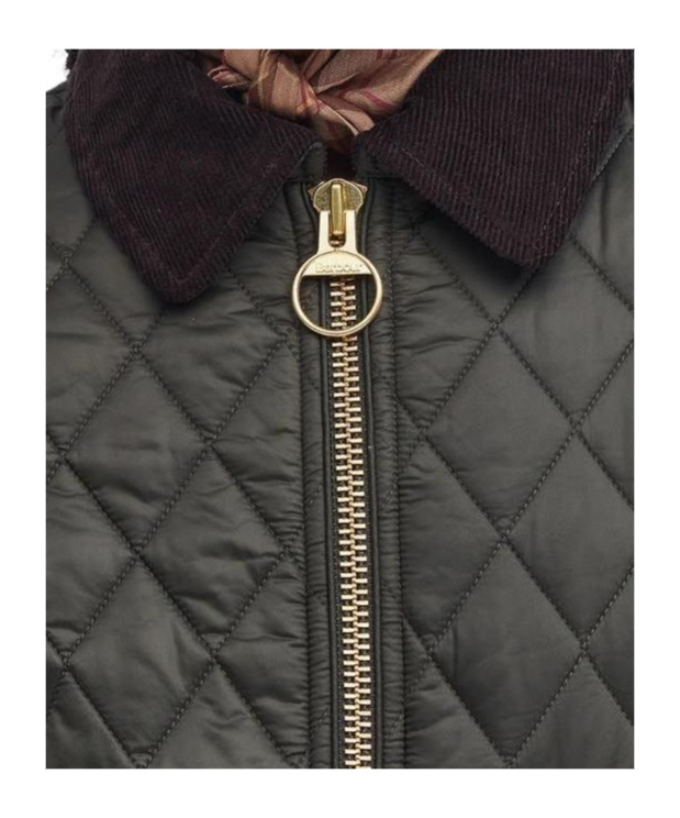 Barbour Beadnell Quilted Jacket In Black