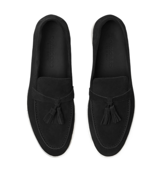 Scarosso Leandra Tassel-detailed Loafers In Multi