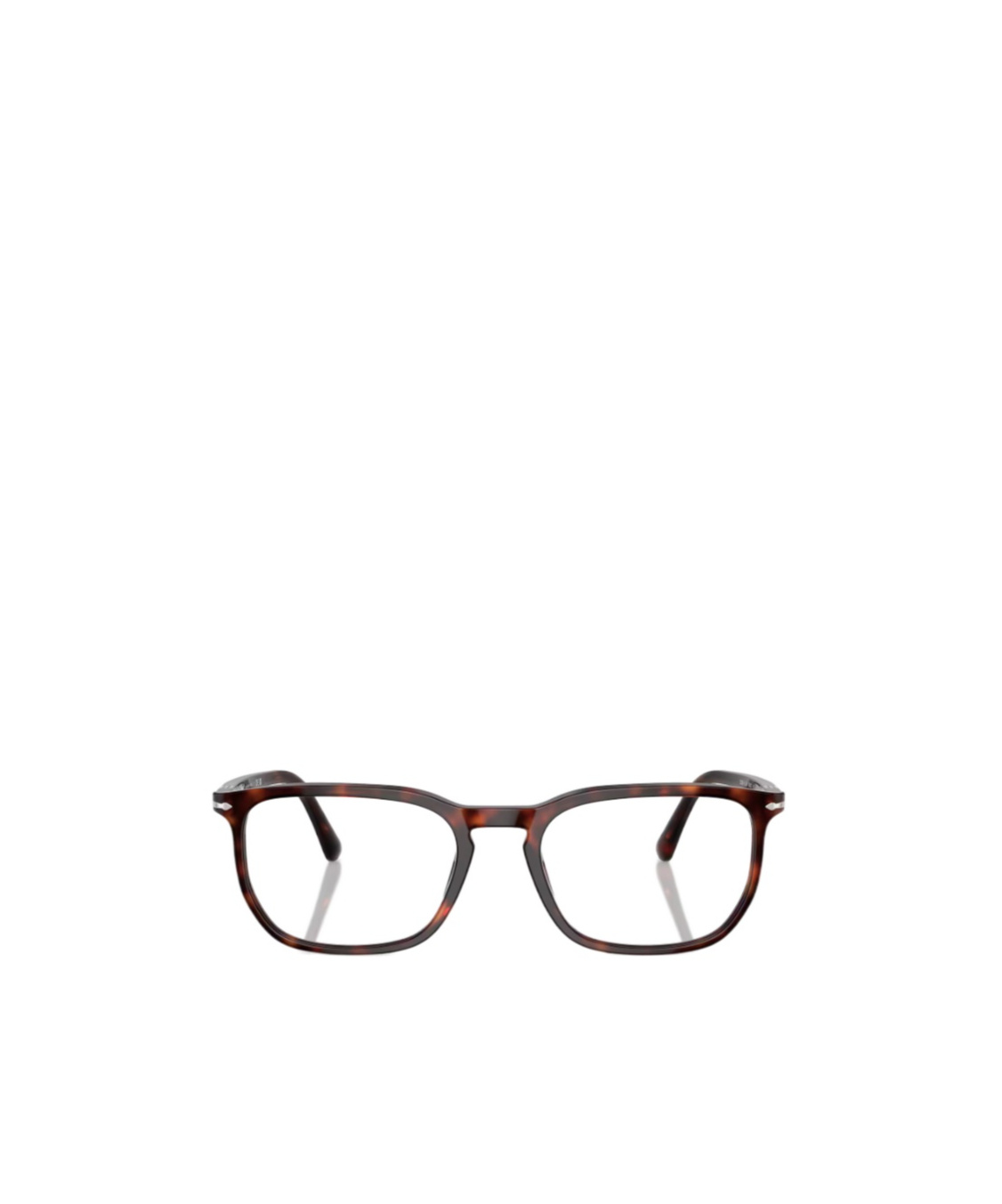 Persol Square Frame Glasses In Brown
