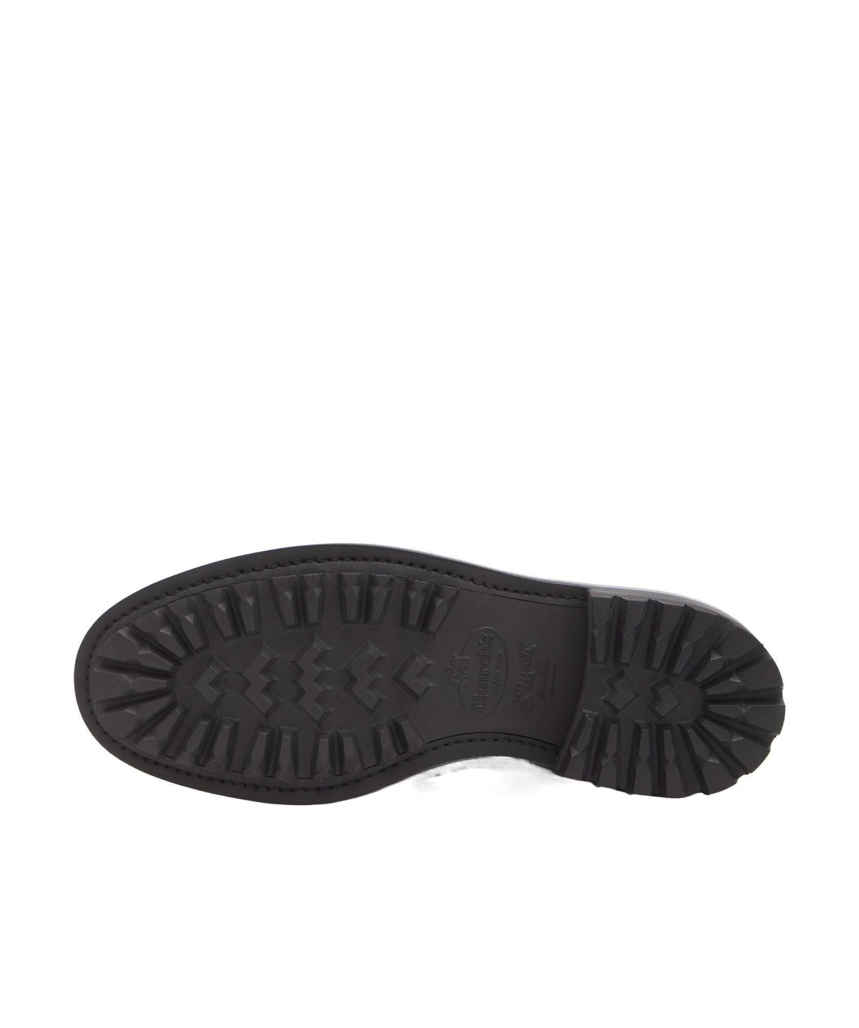 Church's Burnt Leather Lymington Lace Up Shoes In Black