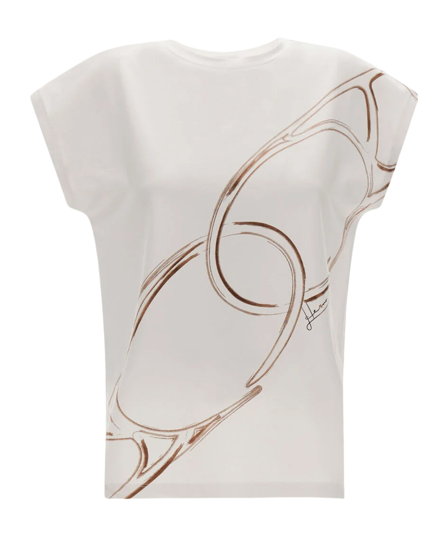 Herno Carabiner-print T-shirt In White