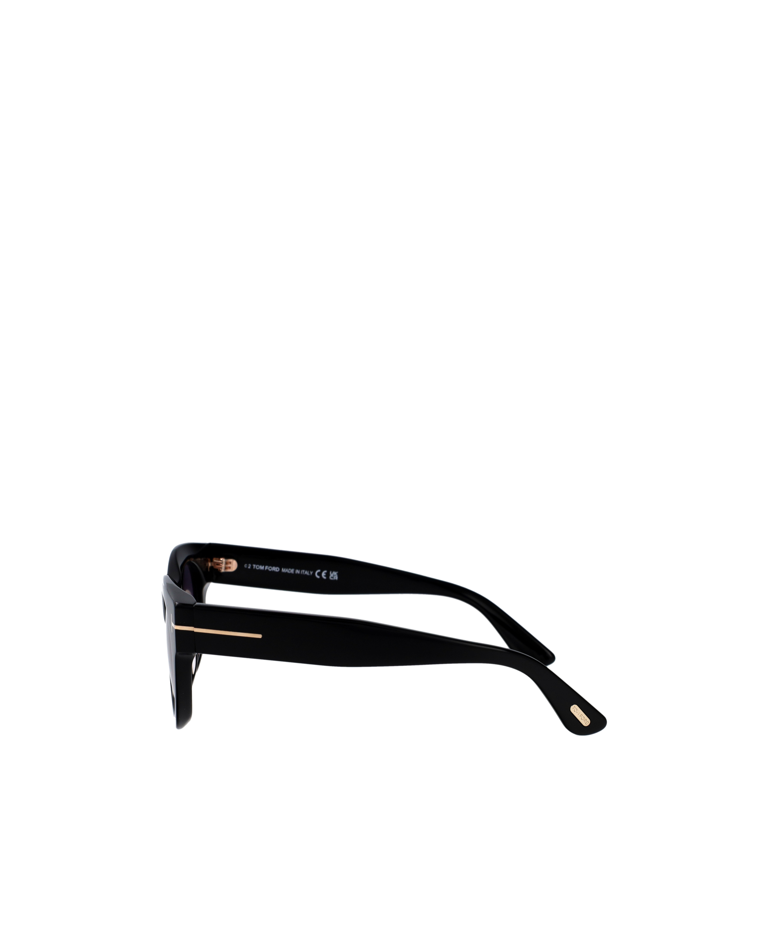 Tom Ford Eyewear Round Frame Sunglasses In Black