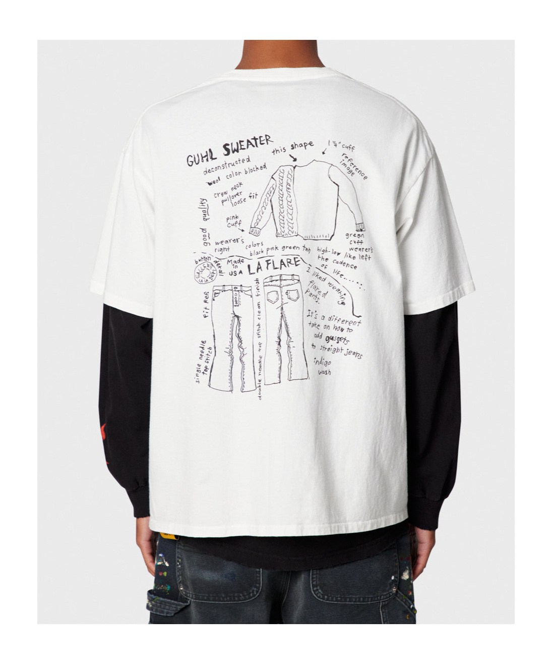 Gallery Dept. Dept. De La Galerie T-shirt In White