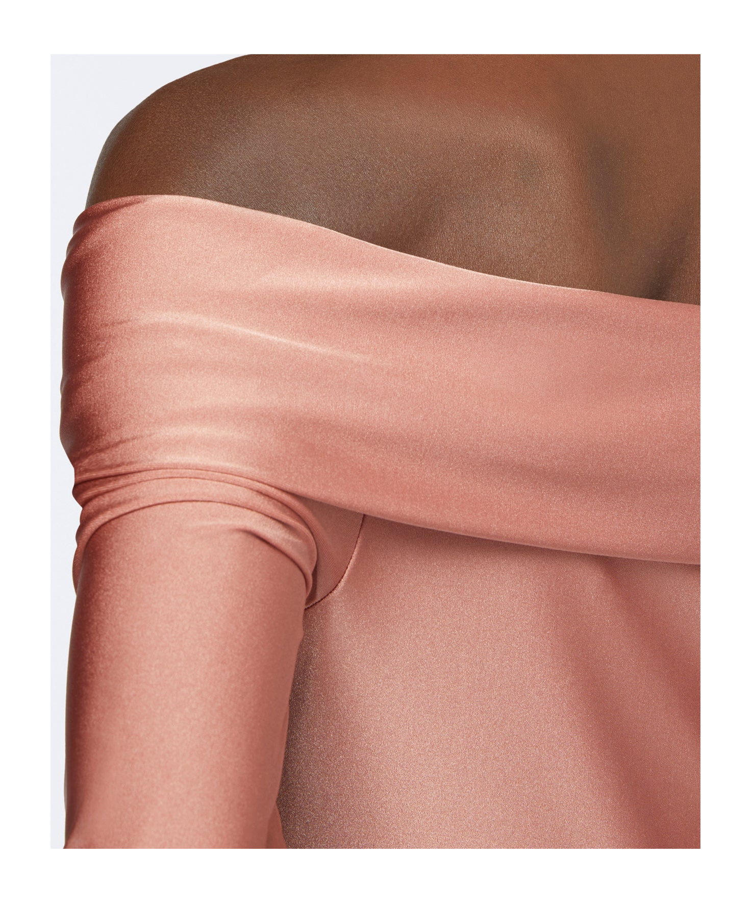The Andamane Cut-out Fitted Jumpsuit Knot Detail In Nude