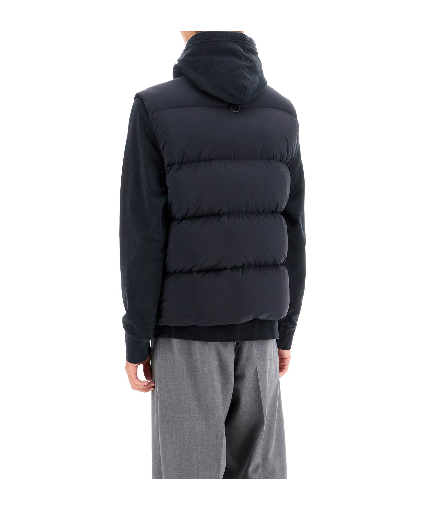 Shop Moose Knuckles Double-sided Vest In Black