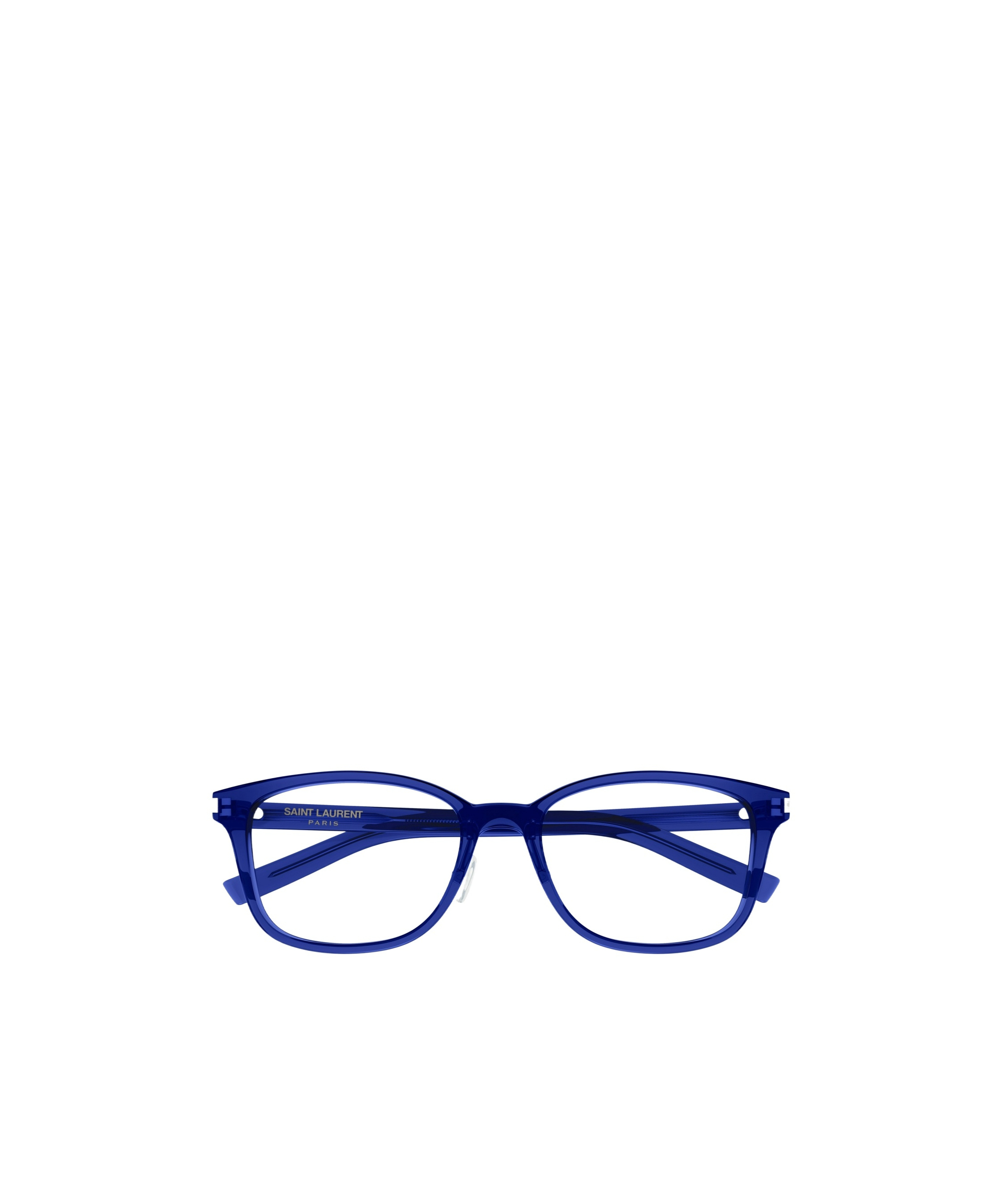 Saint Laurent Full Frame Plain Mirror In Blue