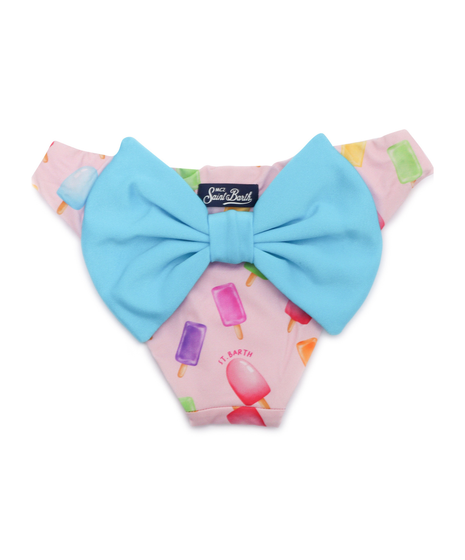 Mc2 Saint Barth Bow Bikini Bottoms In Multi