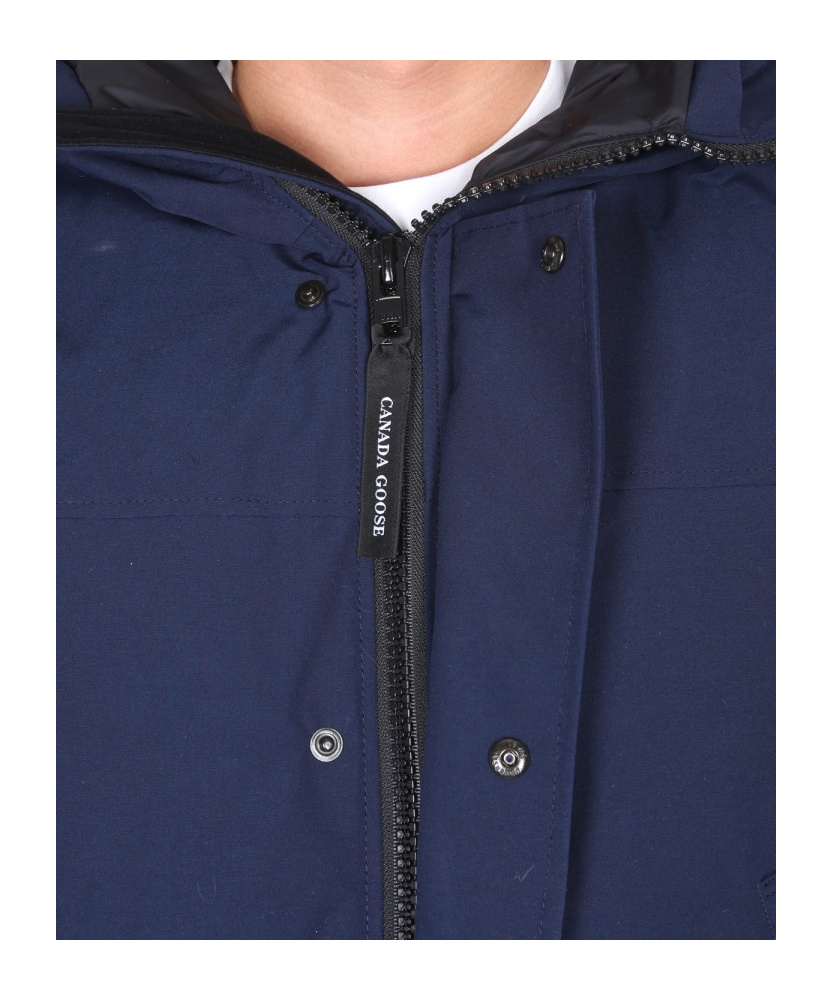Canada Goose Padded Coat In Blue