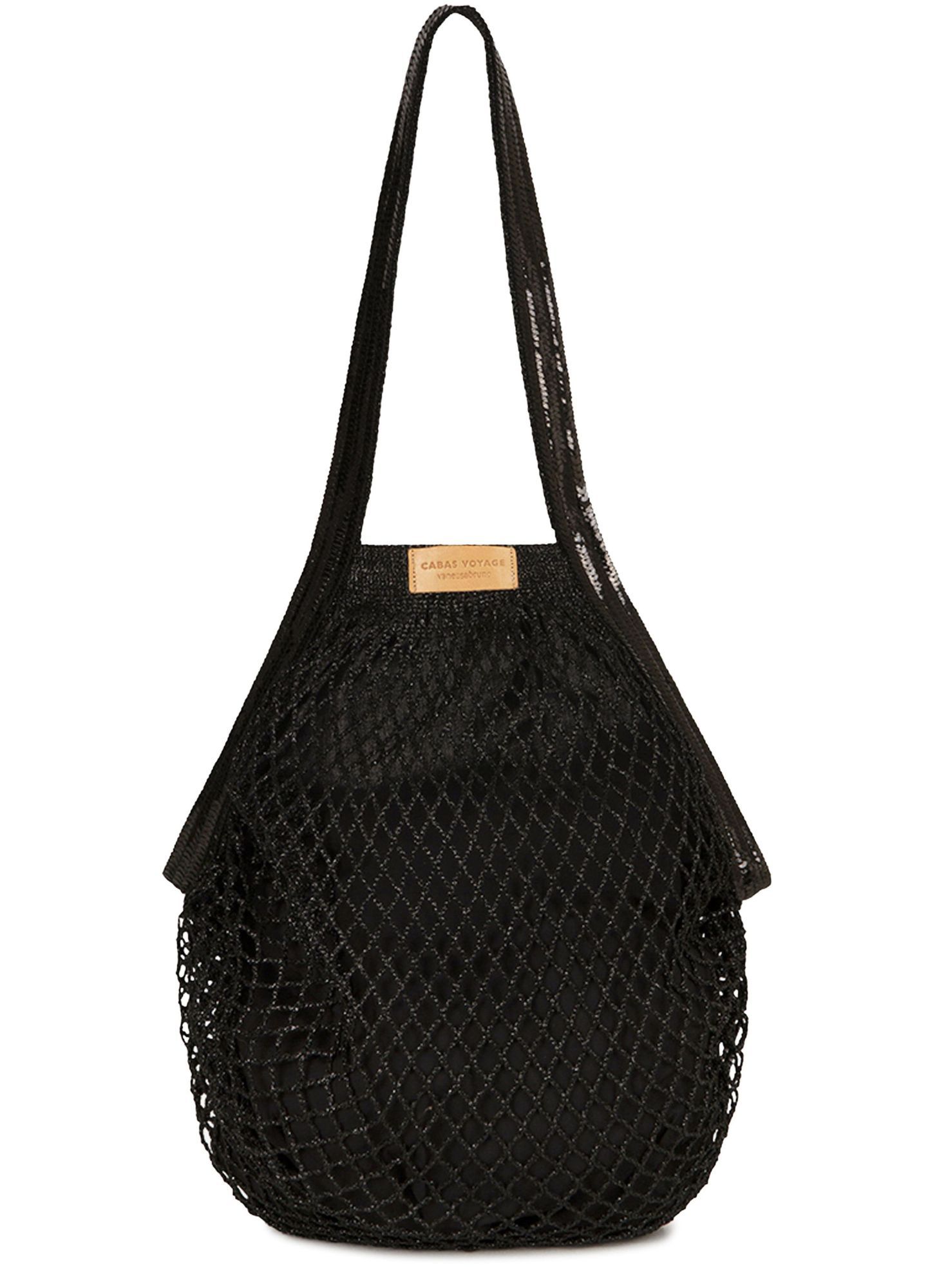 VANESSA BRUNO MESH SHOULDER BAG