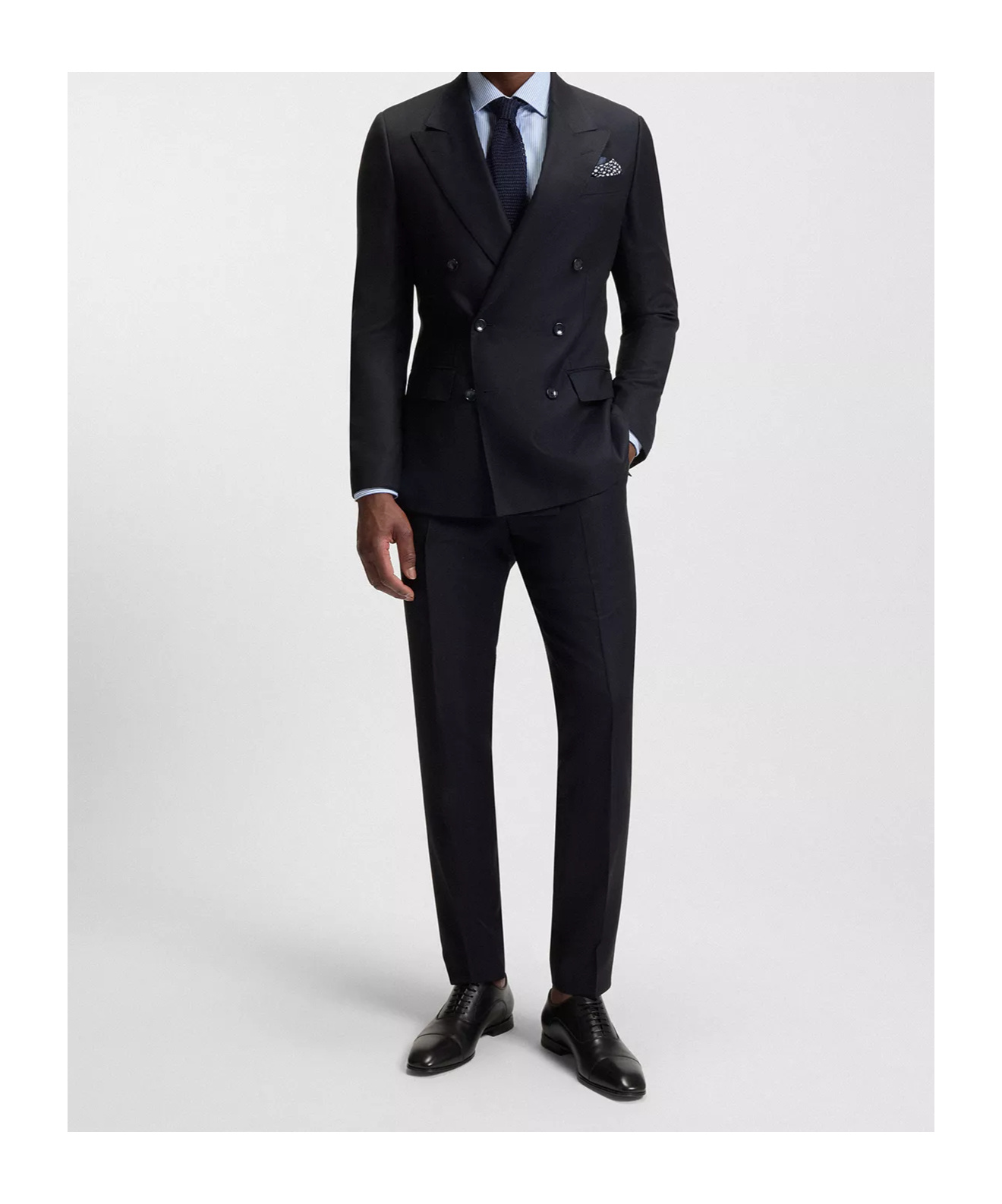 Hugo Boss Long-sleeved Suit In Animal Print