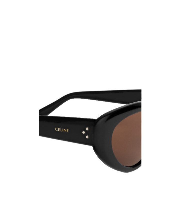 Celine Cat Eye S286 Sunglasses In Acetate In Black