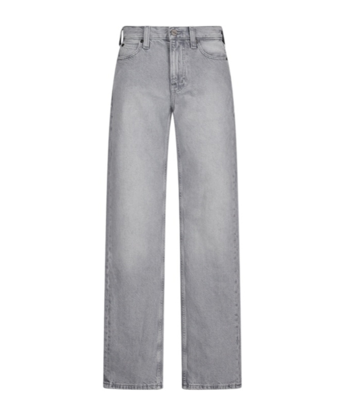 CALVIN KLEIN LOGO-PATCH JEANS