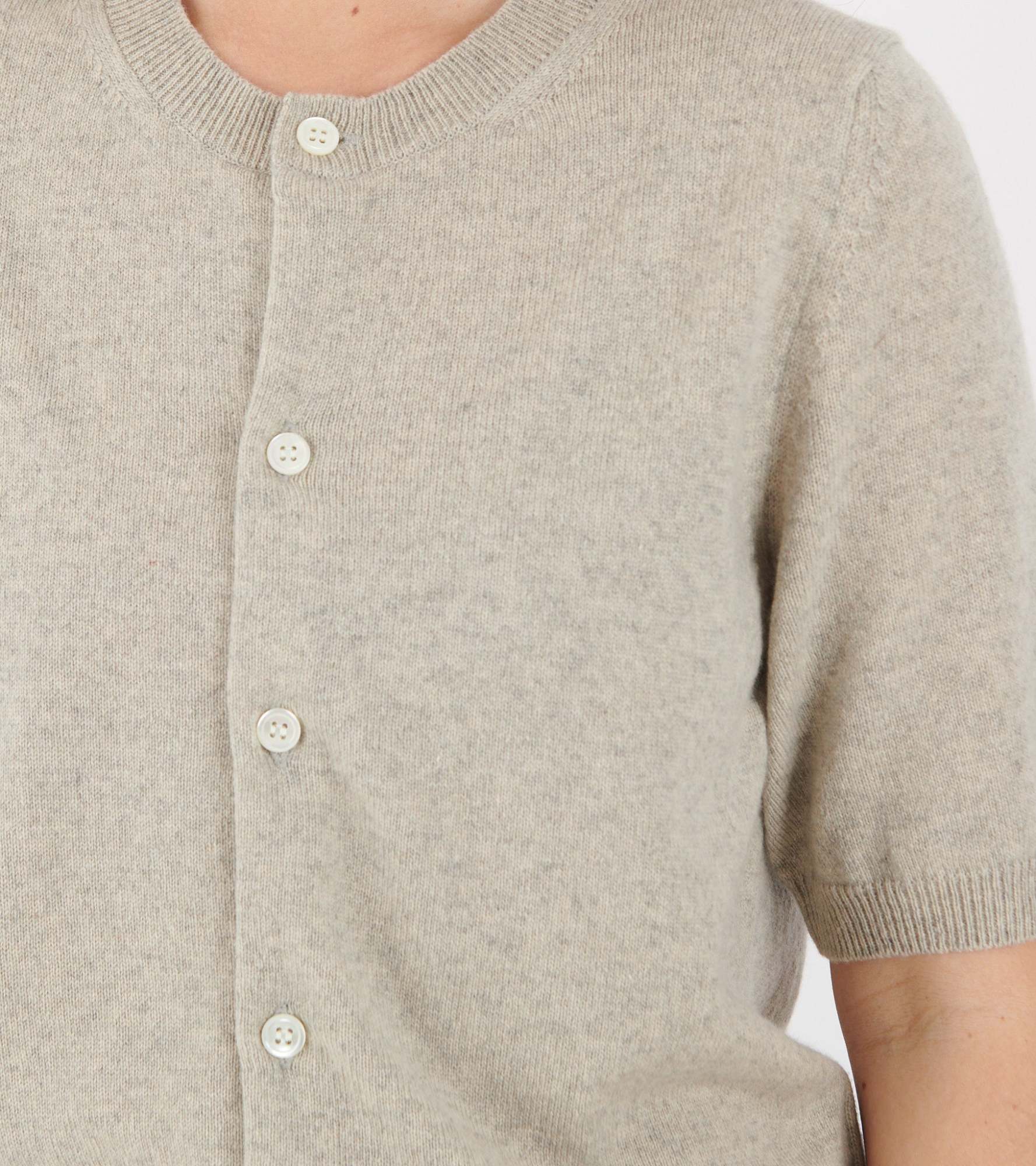 COMME DES GARÇONS CREW NECK SHORT SLEEVE SWEATER