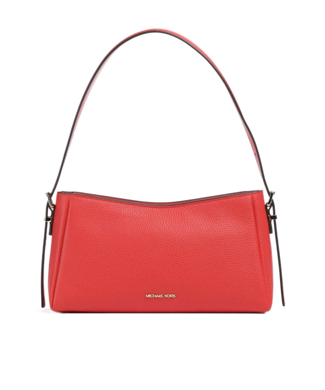 Michael Michael Kors Zippered Shoulder Bag In Red