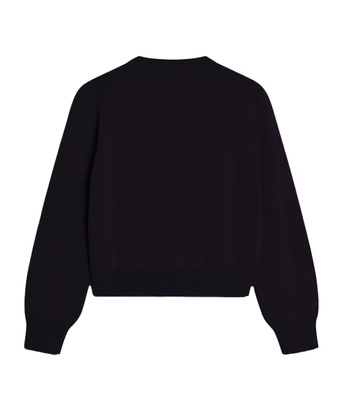 Maison Kitsuné Maison Kitsune Midnight Blue Wool Cardigan In Blue
