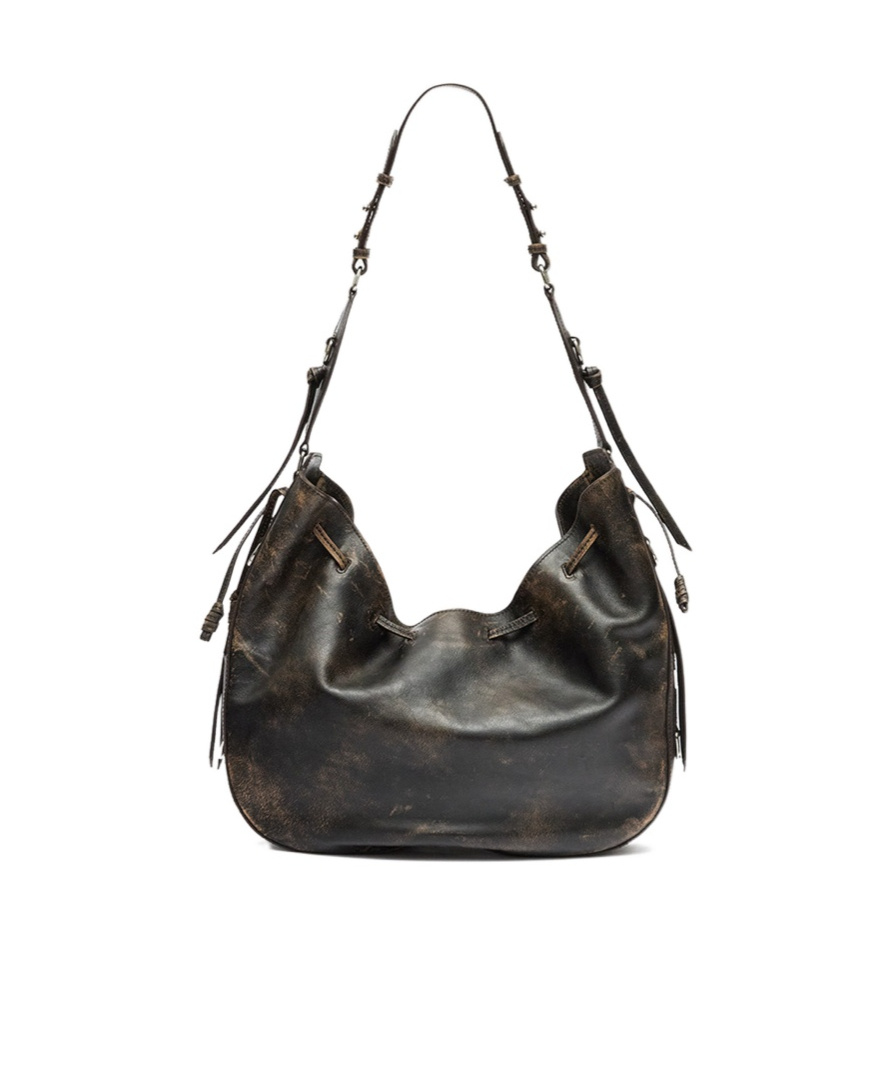 Isabel Marant Bolton Hobo Shoulder Bag In Brown