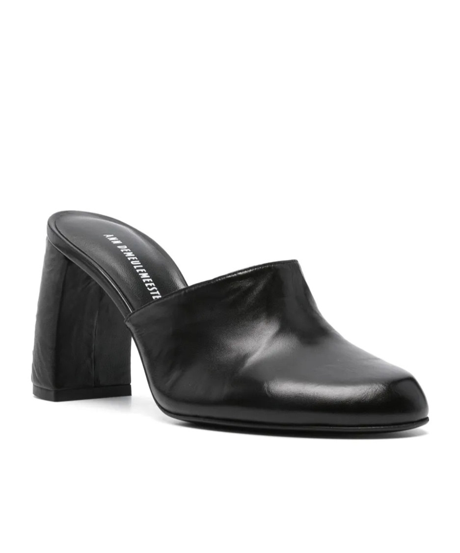 Ann Demeulemeester 90mm Stephy Mules In Black