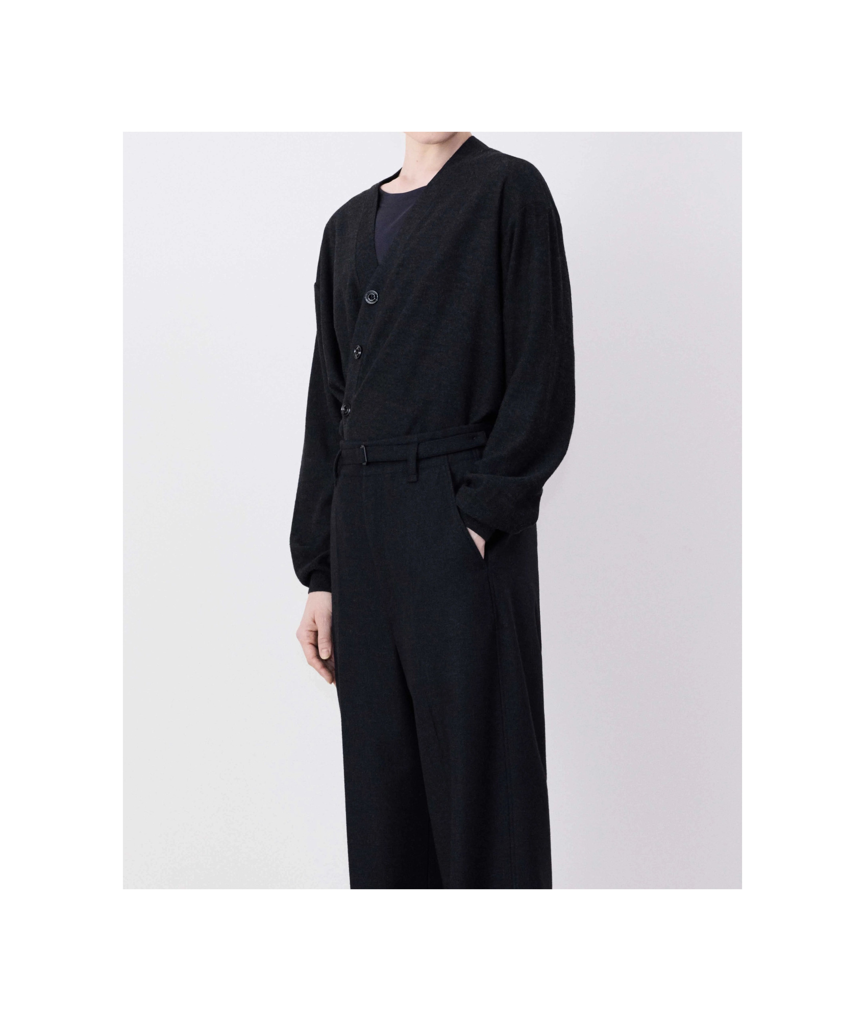 LEMAIRE BELTED TAILORED TROUSERS