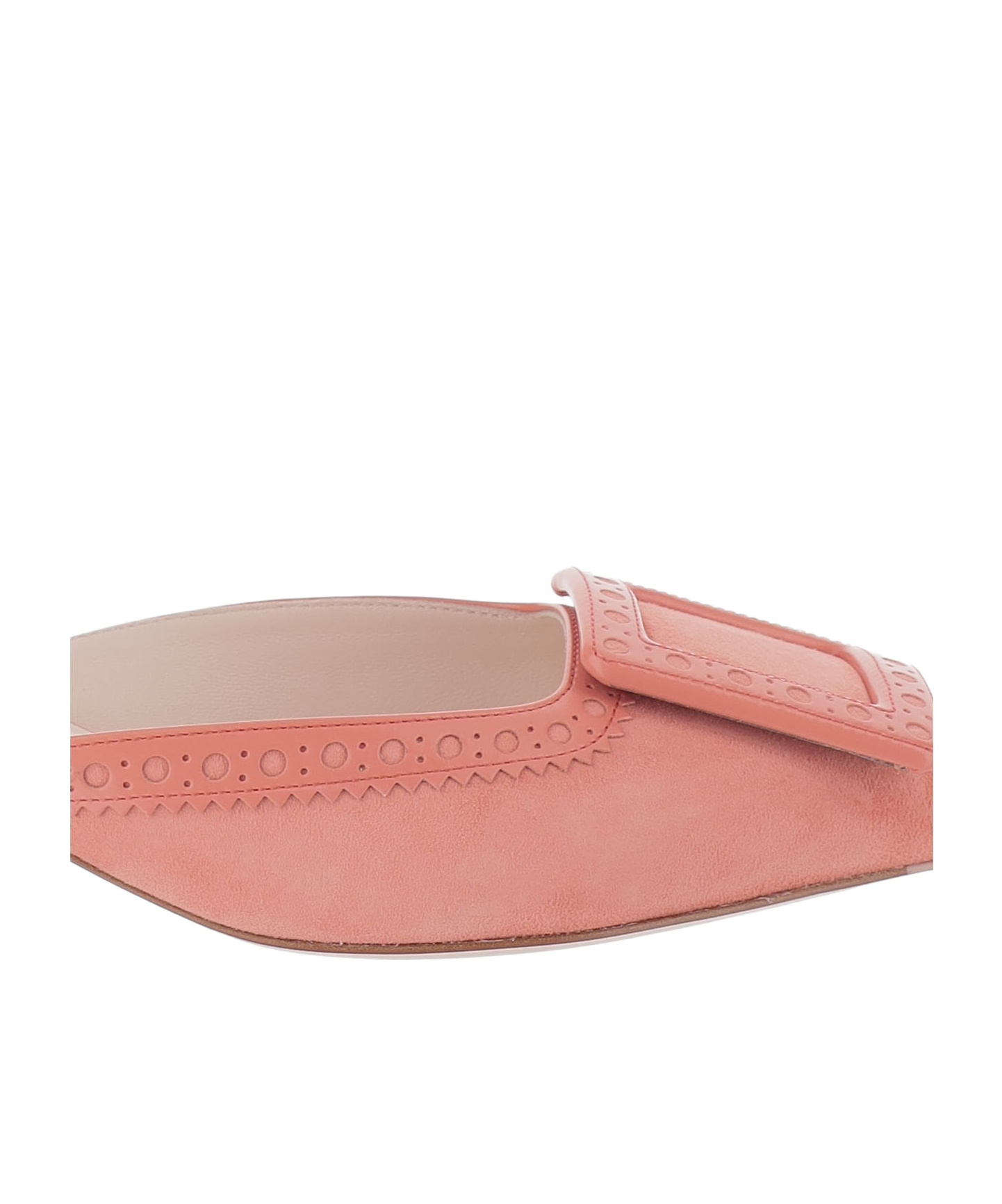 Roger Vivier Viv' In The City Slack-heeled Sandals In Pink