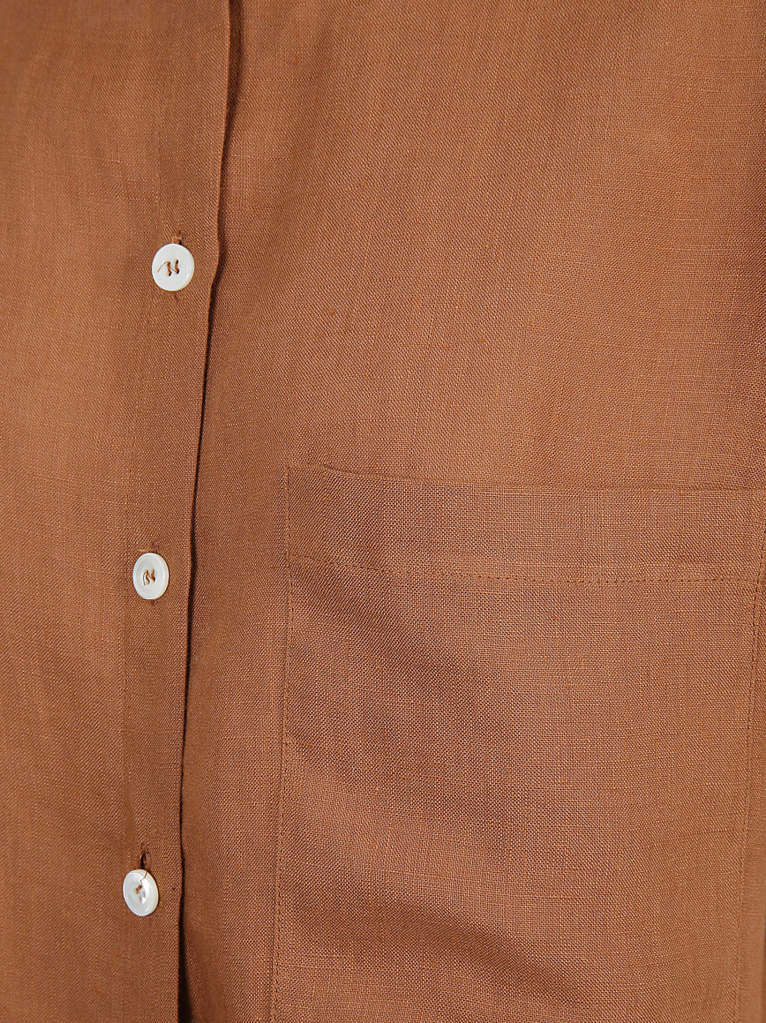 Eleventy Short Sleeve Shirt In Brown