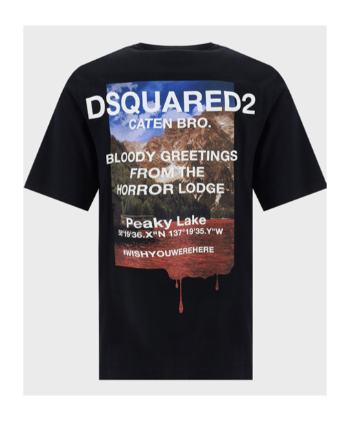 Dsquared2 T-shirt In Black