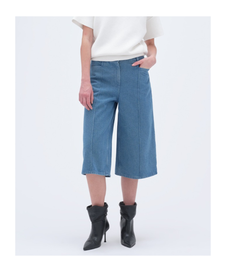 Remain Birger Christensen Denim Shorts In Blue
