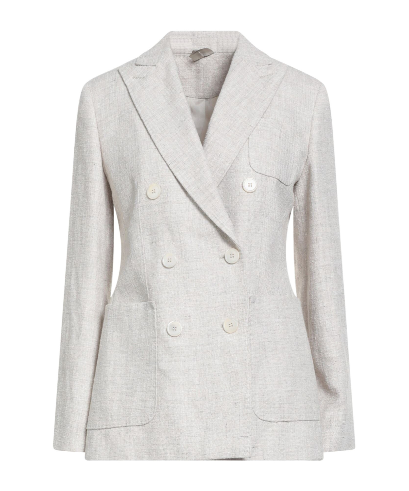 Max Mara Simple Long-sleeved Suit In White